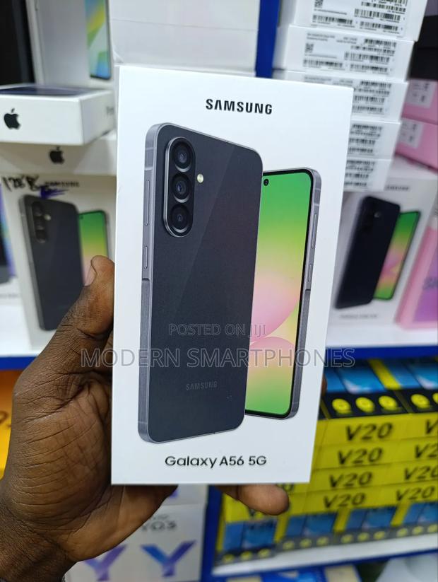 New Samsung Galaxy A56 256 GB Silver - main view