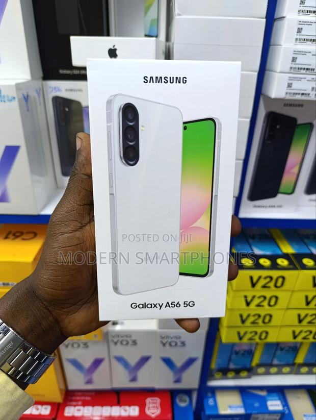 New Samsung Galaxy A56 256 GB Silver - thumbnail 2