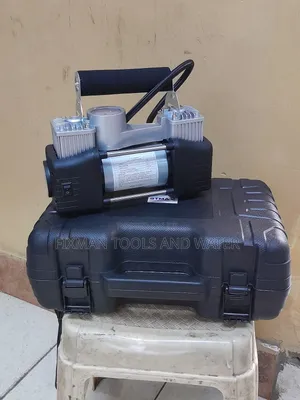 New Mazda Portable Air Compressor With Puncher Kit Set