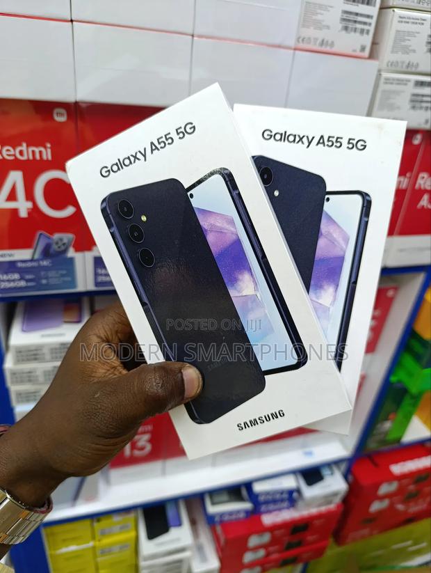 New Samsung Galaxy A55 128 GB White - thumbnail 3