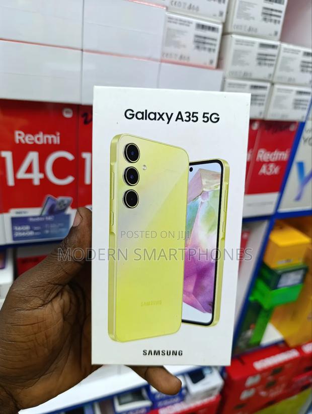 New Samsung Galaxy A35 128 GB Bronze - thumbnail 3