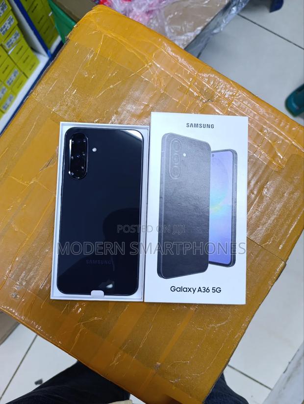 New Samsung Galaxy A36 128 GB Black - thumbnail 3