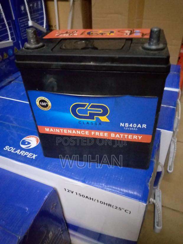 Cr 36ah 12v Maintenance Free Car Battery One Year Warranty