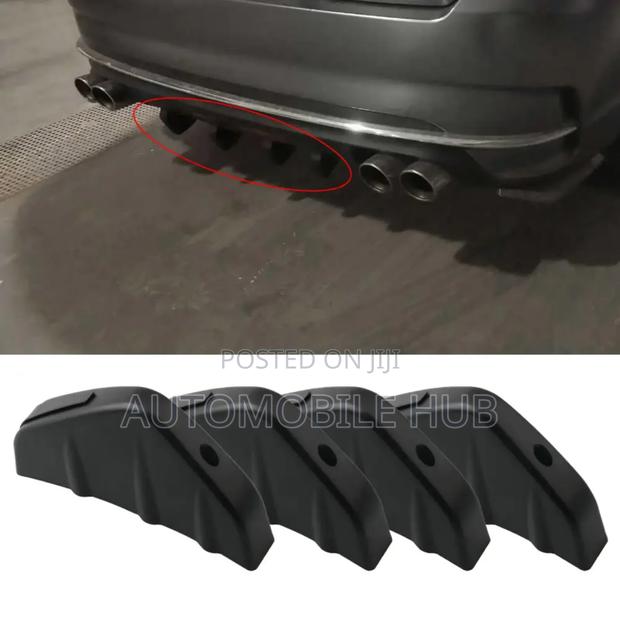 4pcs Sharkfin Bumper Diffuser