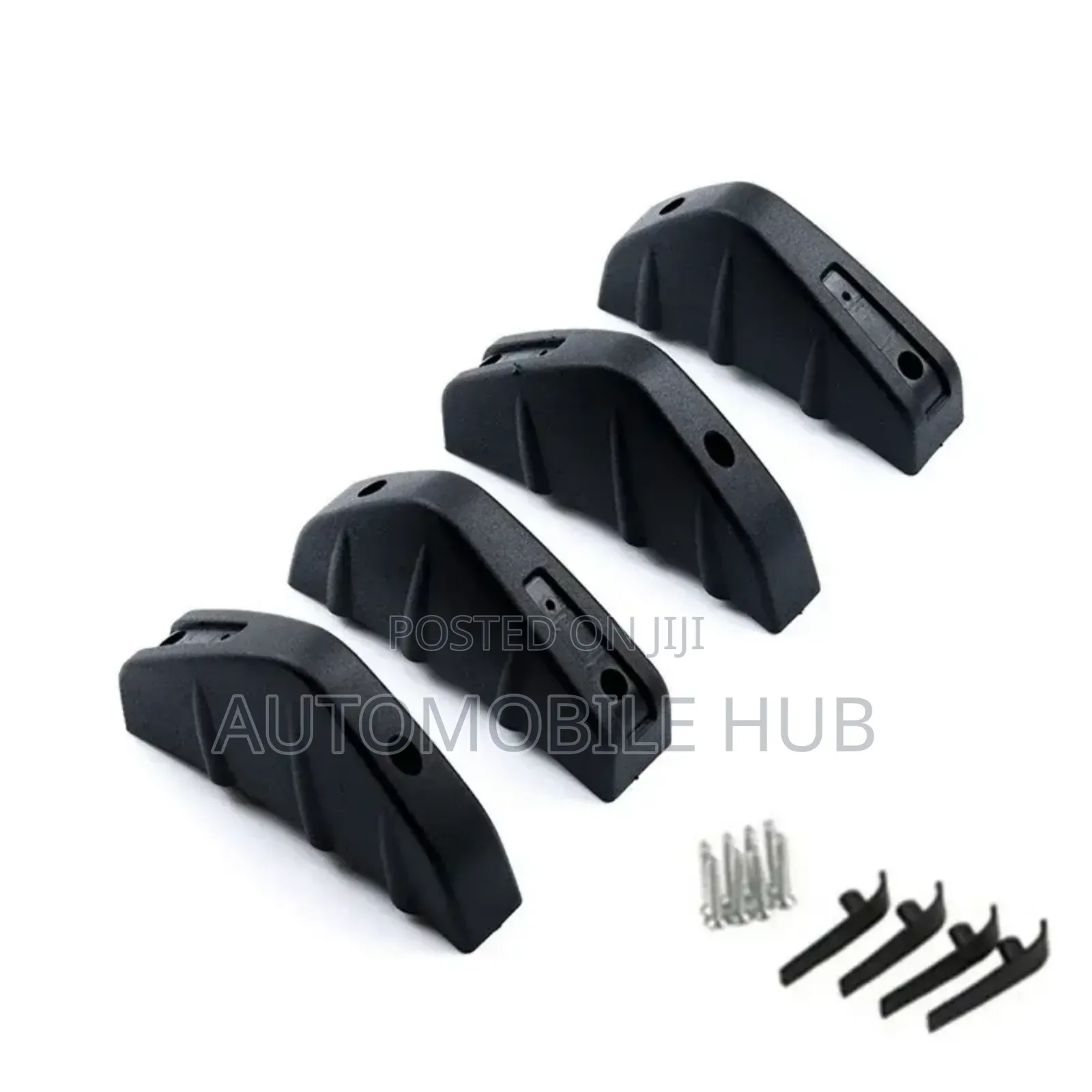 Car Rear Bumper Diffuser Sharkfin - 4pcs
