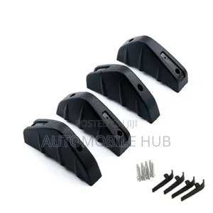 Car Rear Bumper Diffuser Sharkfin - 4pcs