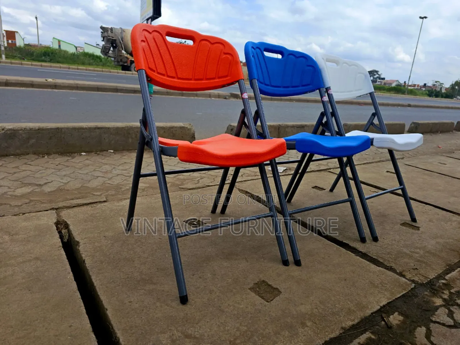 Foldable Chairs Orange Rf-008