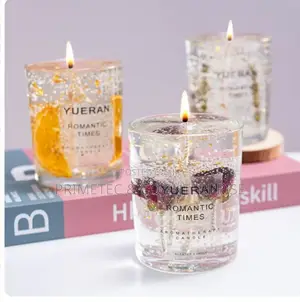 Luxury (Romantic) Jelly Soy Wax Scented Candle .