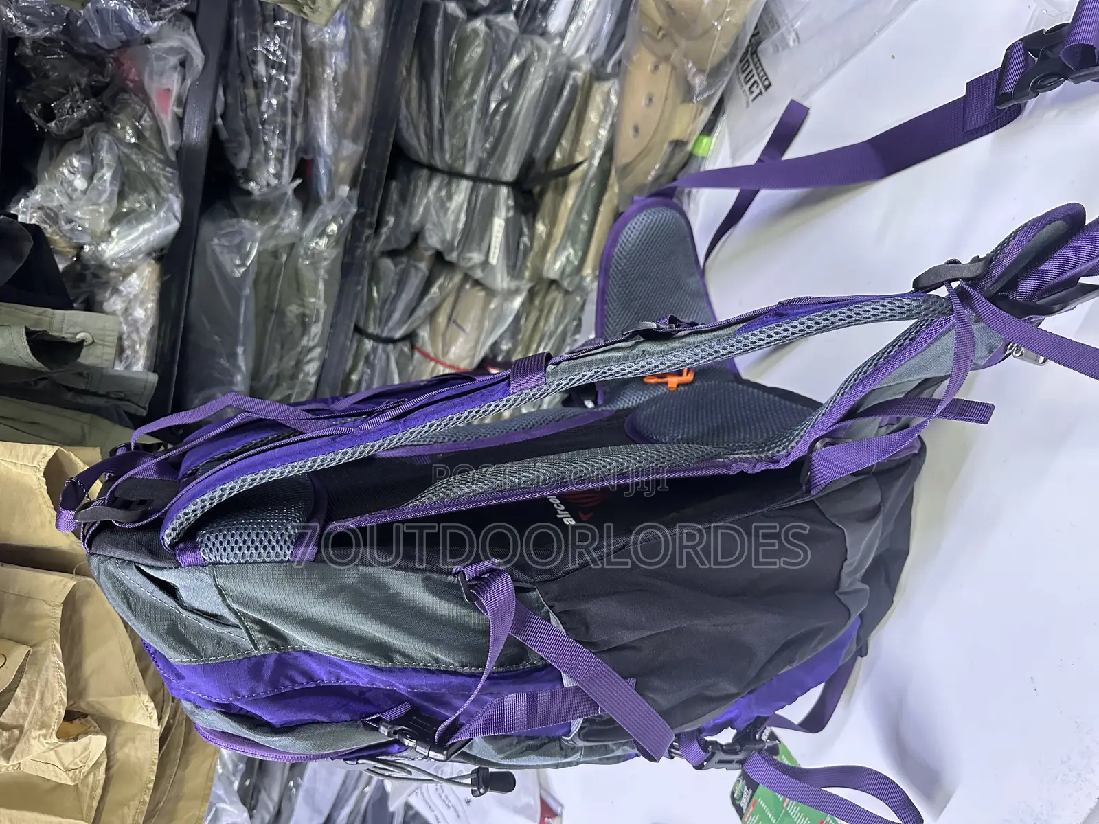 35l Hiking Bag Backpack (Purple)