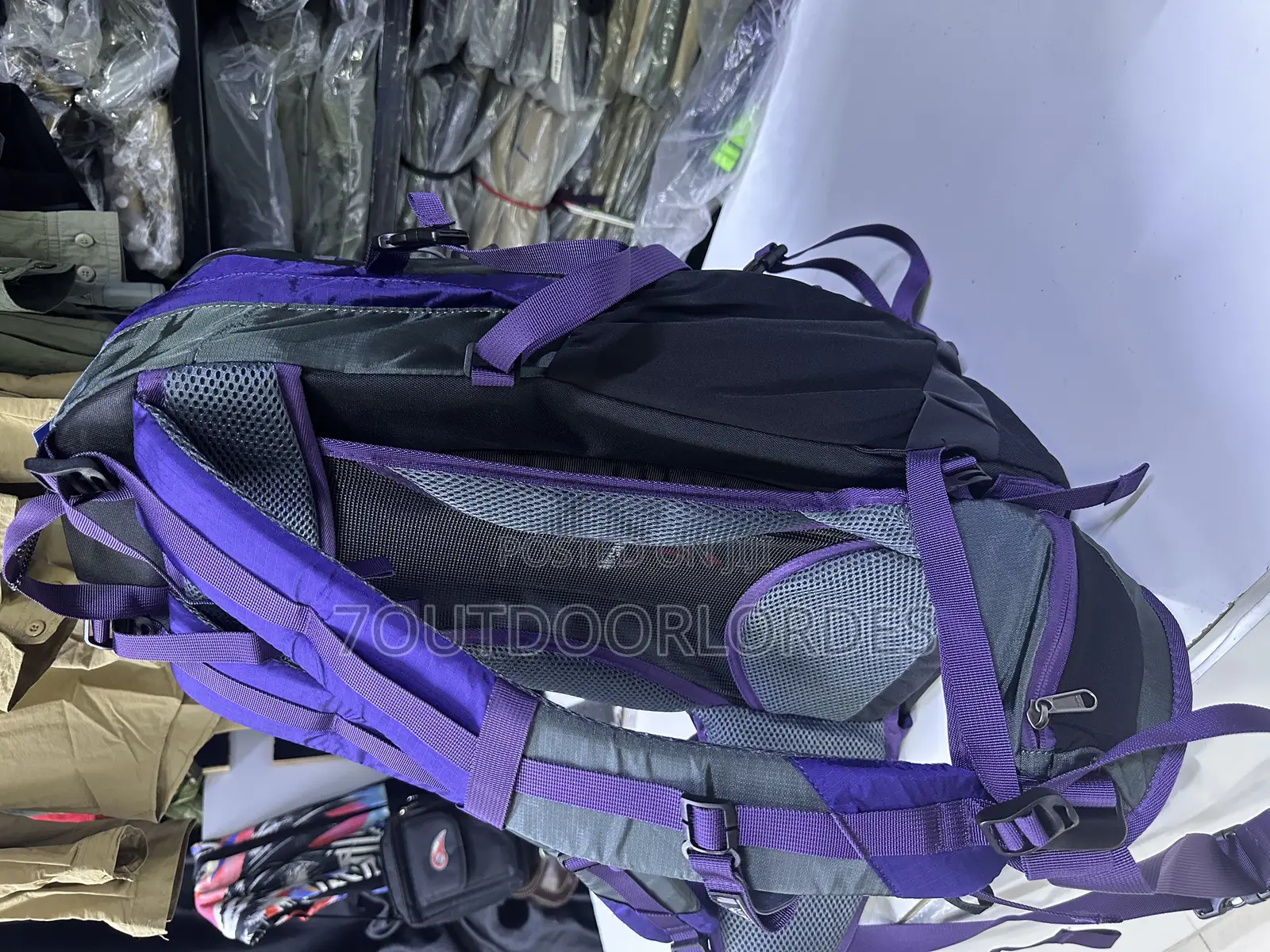 35l Hiking Bag Backpack (Purple)