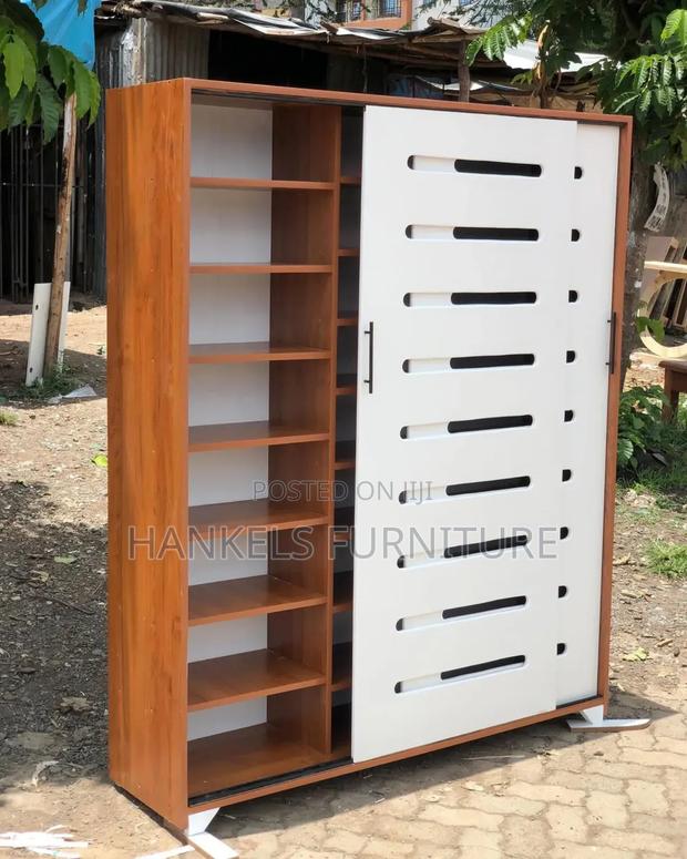 Sliding Door Shoe Rack