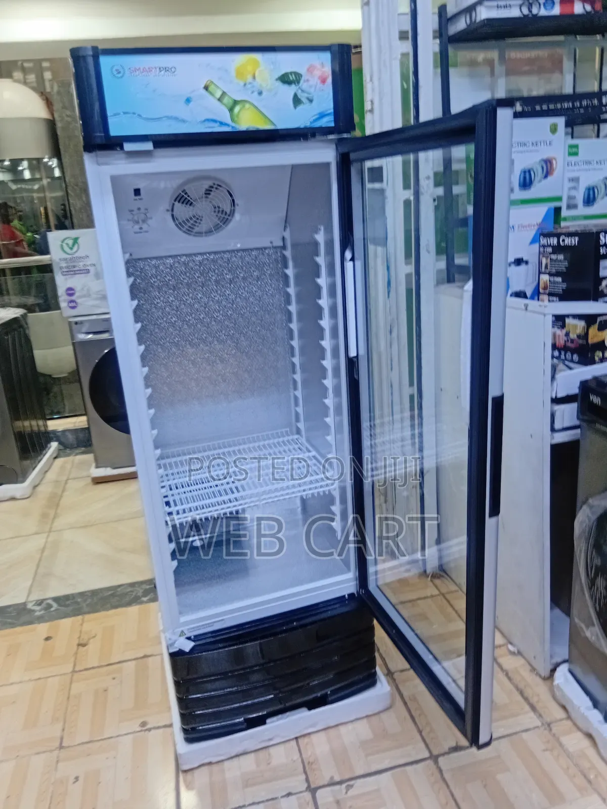 Smartpro Showcase Fridge 330l SVS-450 – Single Glass
