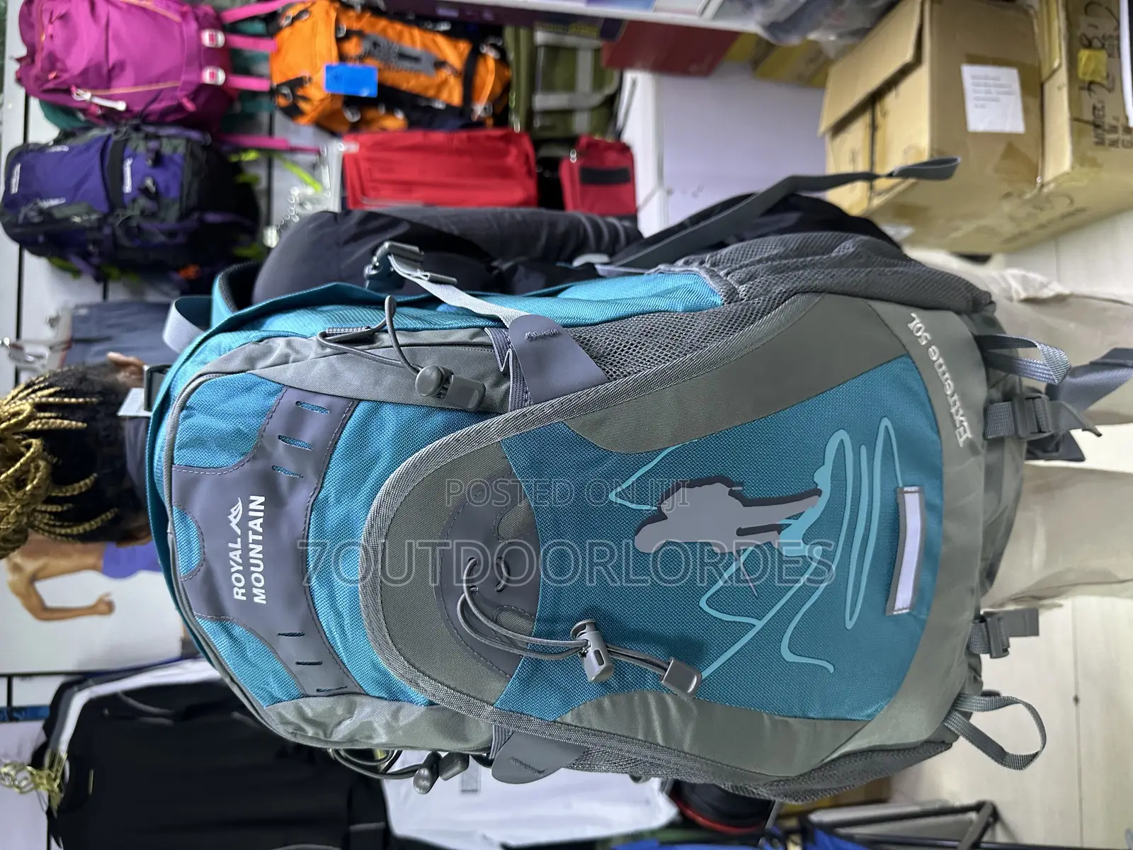 50l Hiking Backpack