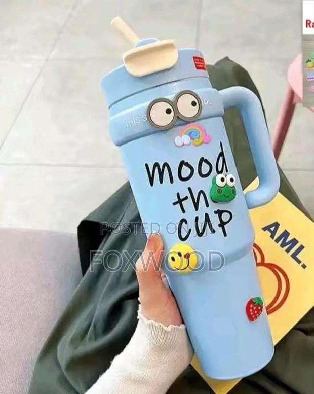Stainless Steel Insulated Cup With Straw Available