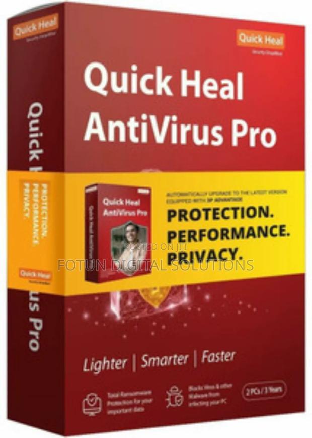 3 User Quick Heal Antivirus–Clean Interface Solid Protection - main view