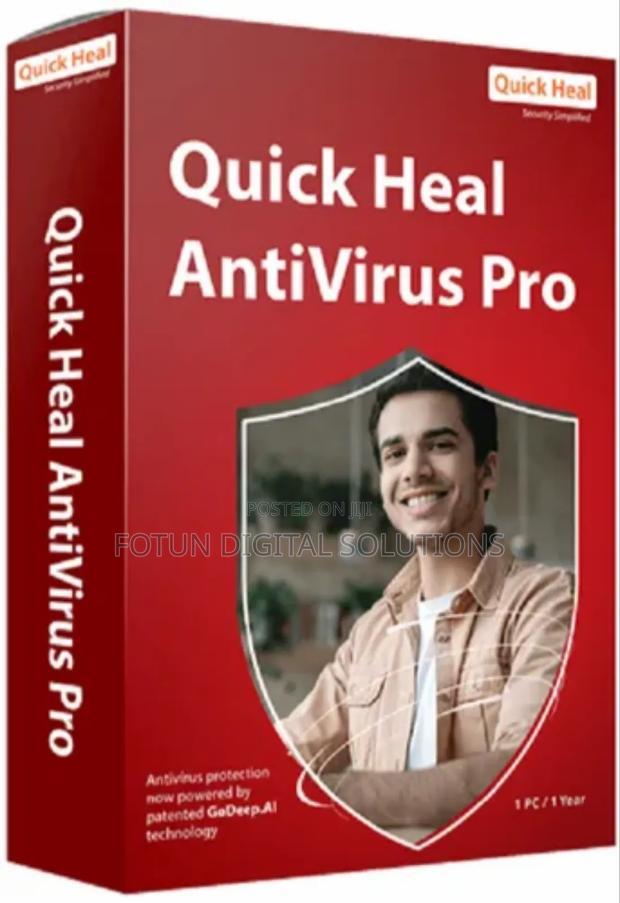 2 Pc Quick Heal Antivirus – Light Software, Strong Defense - main view