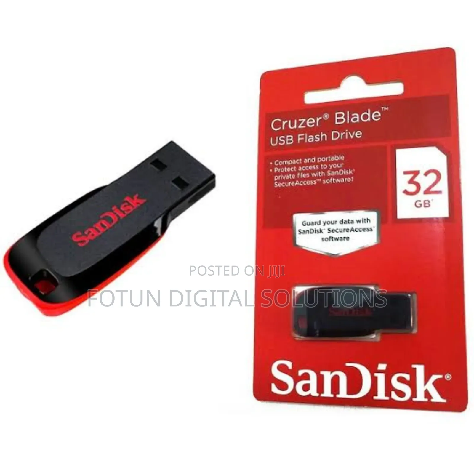 Sandisk 32gb Flash Drive – Roomy Storage in a Tiny Package
