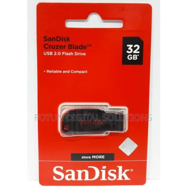 Sandisk 32gb Flash Drive – Roomy Storage in a Tiny Package - thumbnail 2