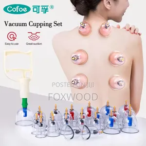 18pcs Suction Vacuum Cupping Set With 1 Manual Pump,