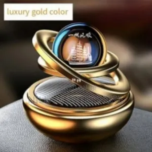 Car Interior Dashboard Air Freshener Rotating Aromatherapy