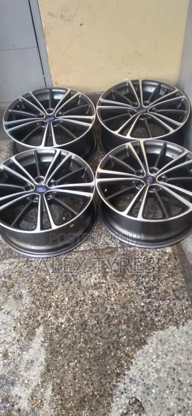 Size 17 Inches Subaru Original X Japan Rims Set