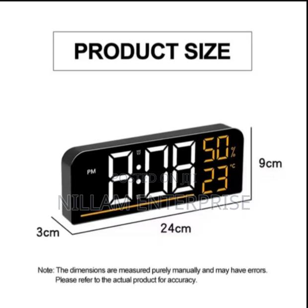 Beautiful Led Wall Table Clock* - thumbnail 2