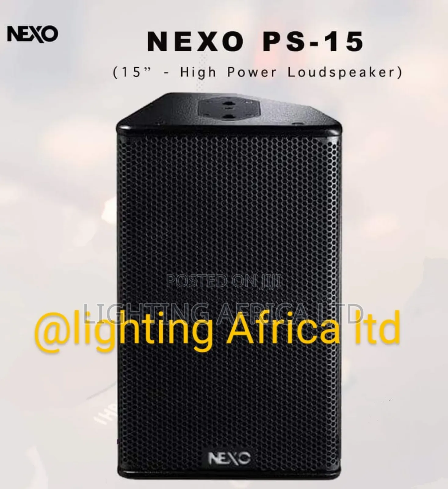 Nexo 15" Mid Bass Proffesional 2000 Watts Speaker