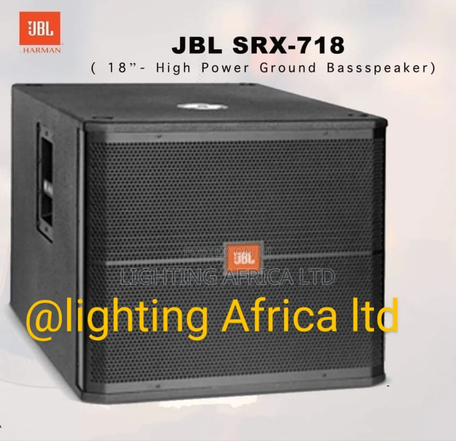 Double Magnetic JBL 18" Pro Single Bass Dynamic Speaker