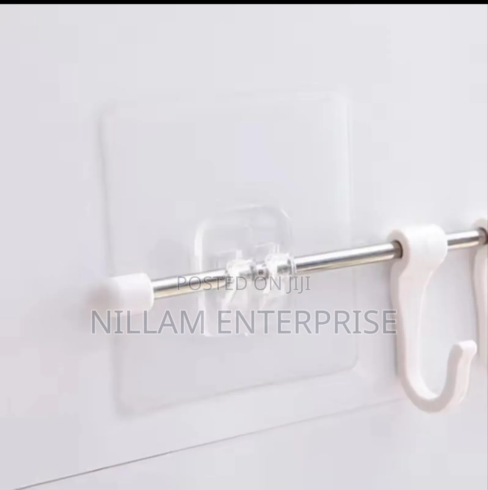 Clear Self Adhesive Hooks 10pcs