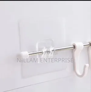 Clear Self Adhesive Hooks 10pcs