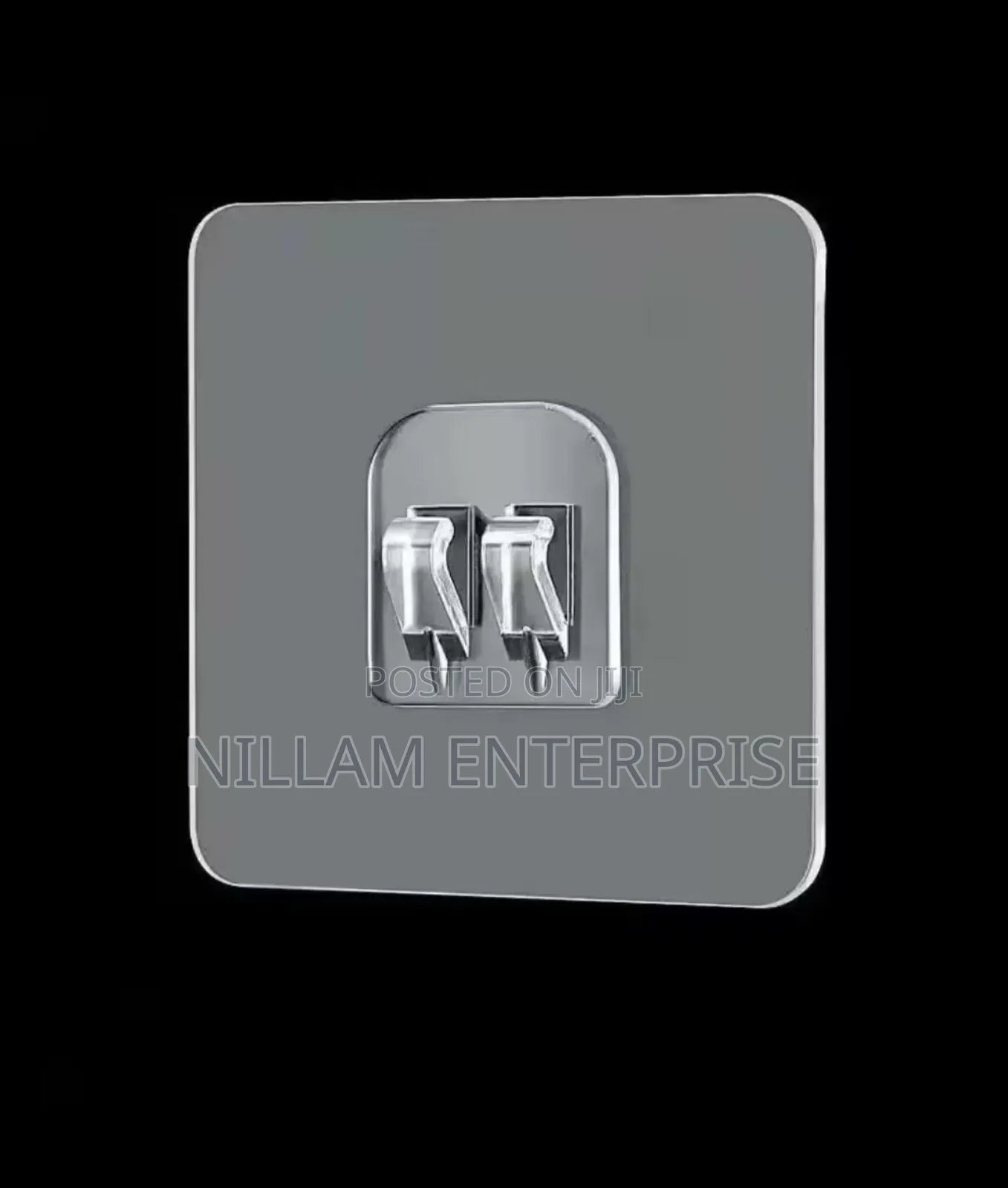 Clear Self Adhesive Hooks 10pcs