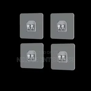 Clear Self Adhesive Hooks 10pcs