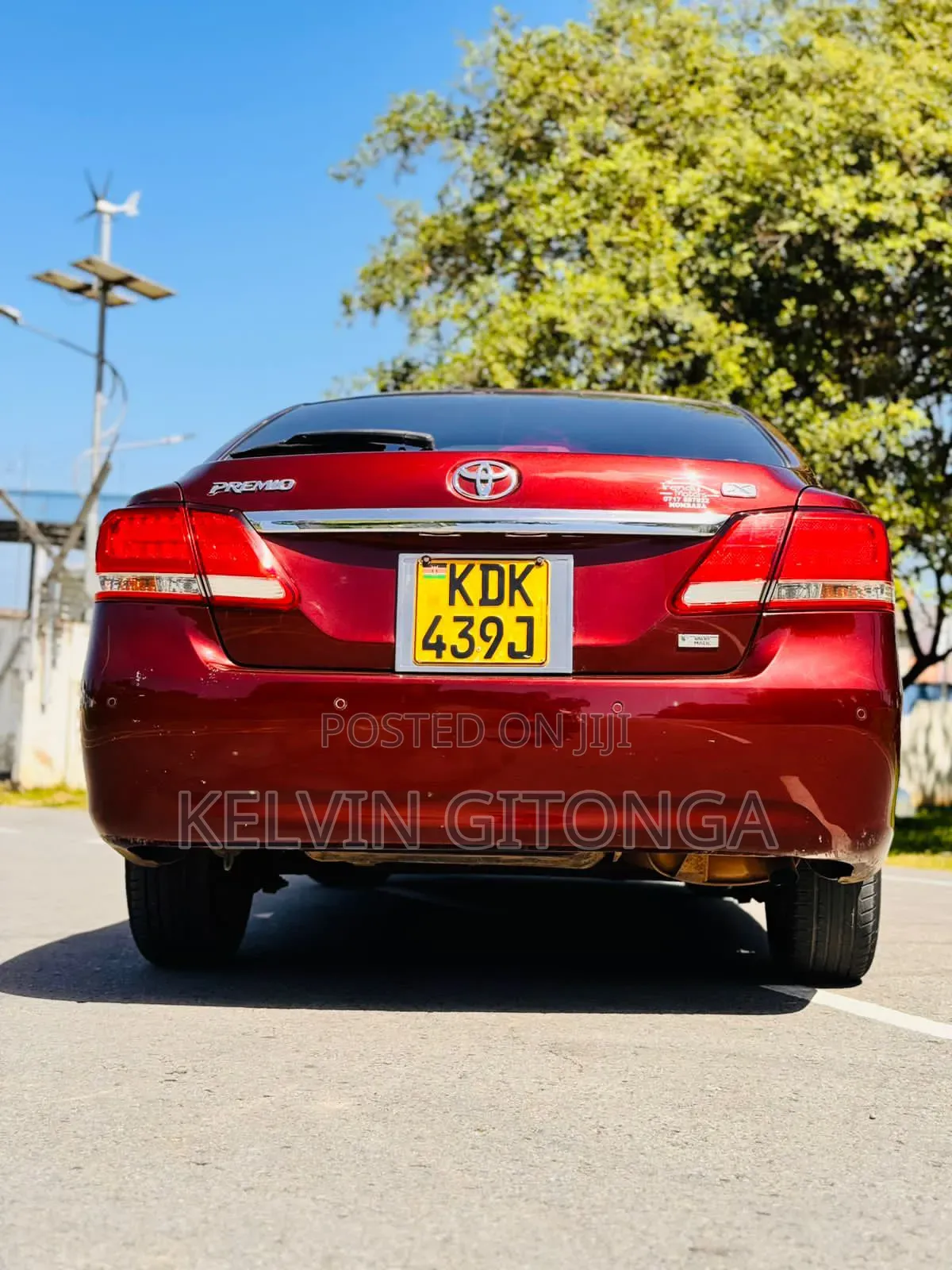 Toyota Premio 2016 Red