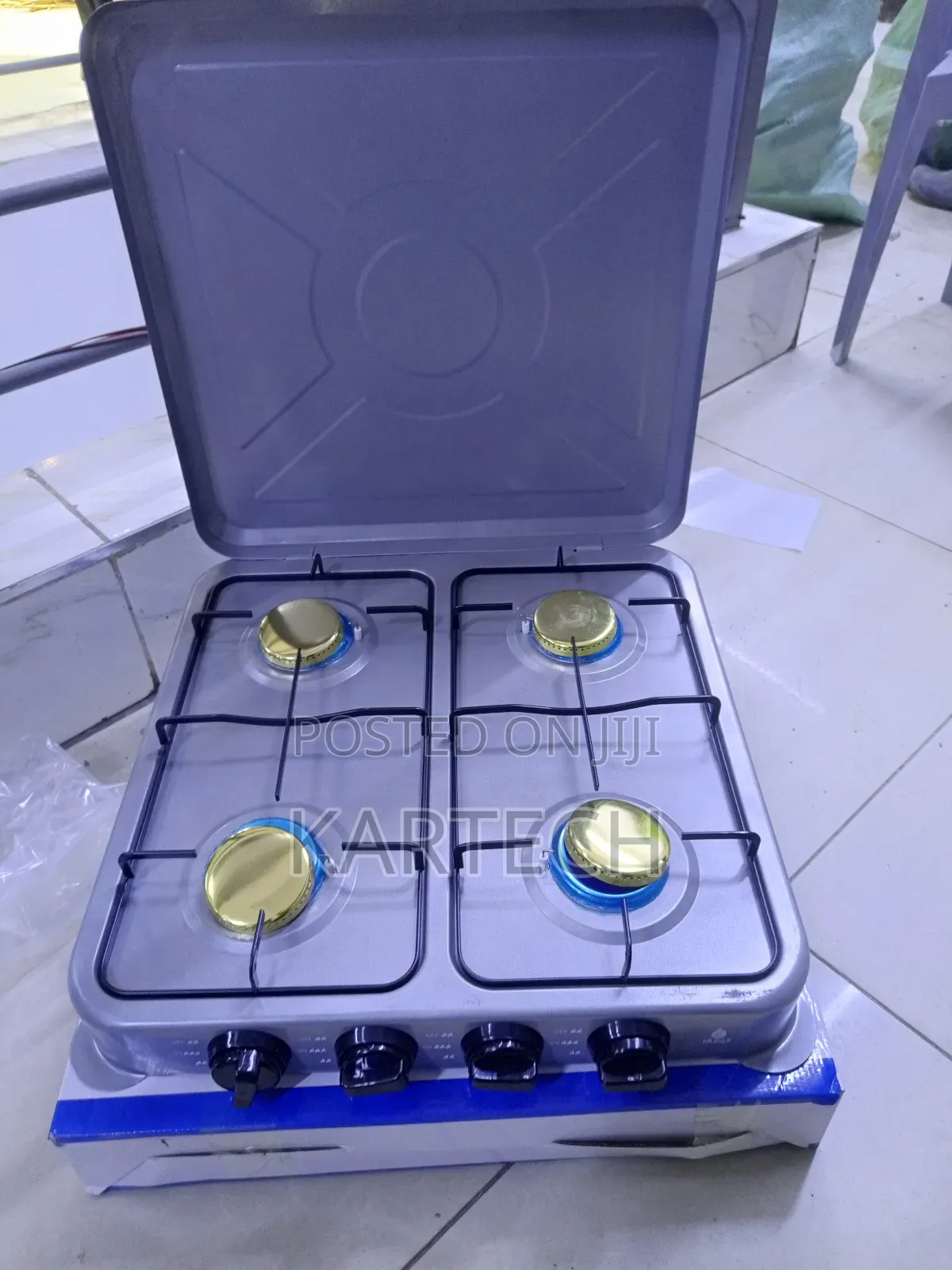 Nunix 4 Burner Full Gas Table Top Gas Stove