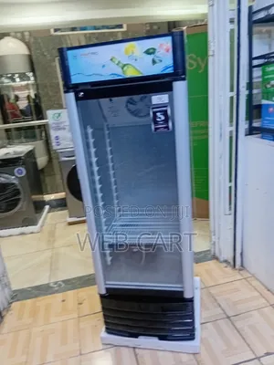 330l Smartpro Showcase Fridge – With Clear Glass Door