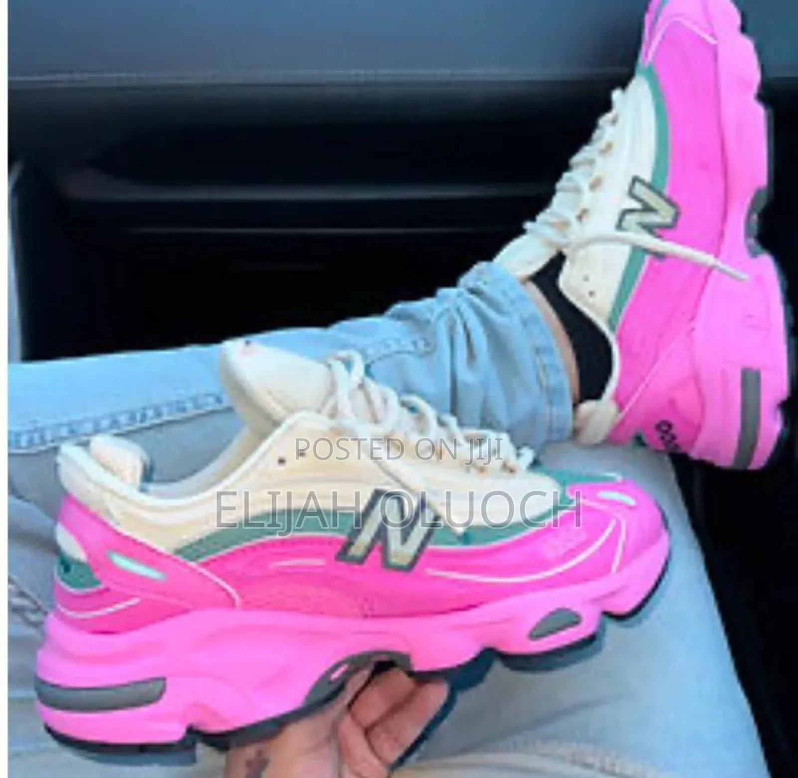 Pink New Balance 1000 Sneakers