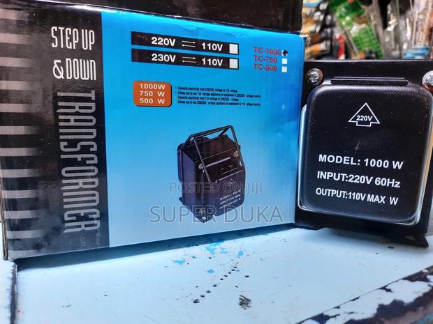Step Down Transformer. 1000w. Input 220v-Output 110v