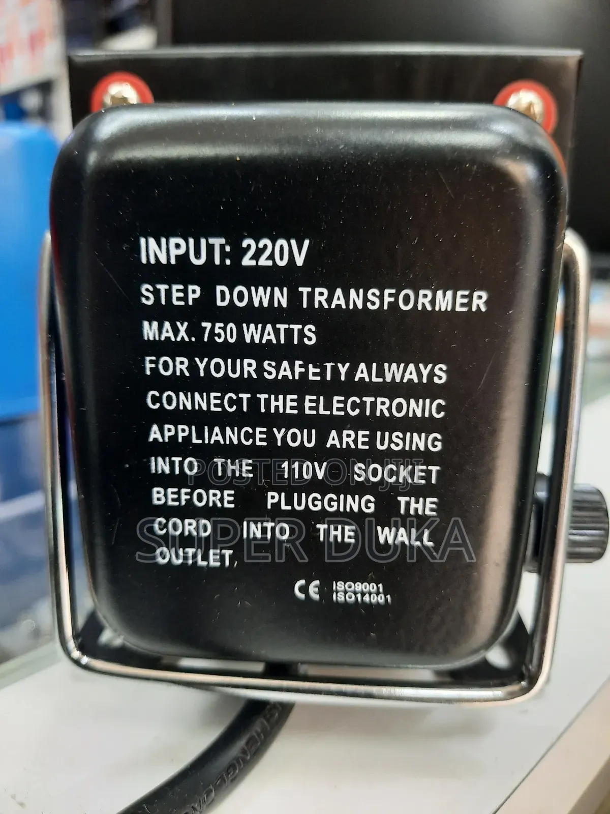 750w Stepdown Transformer. Down to 110v Output