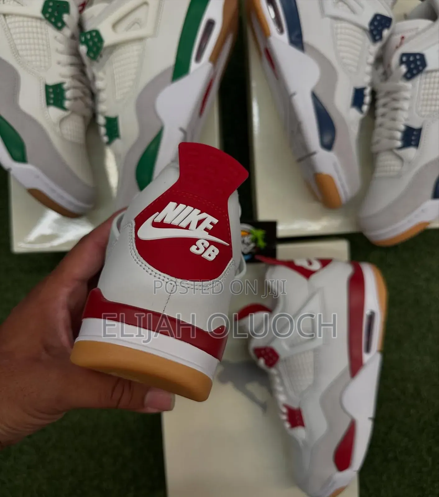 Nike Sb X Air Jordan 4 *Varsity Red*
Size 40_45