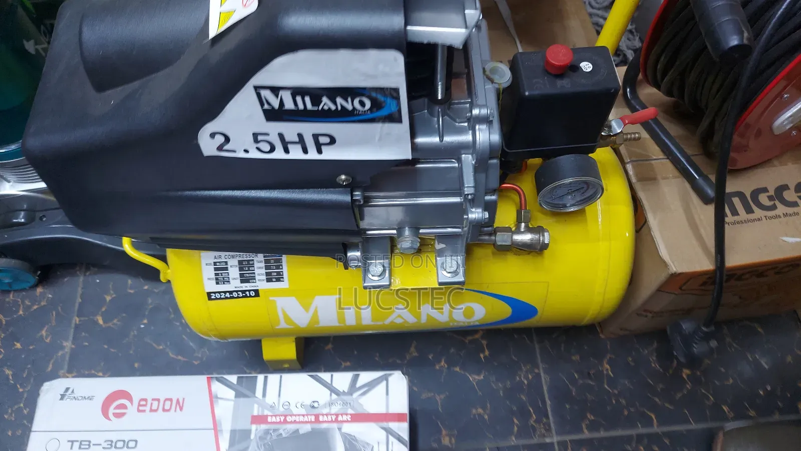 25 Litres Milano Compressor