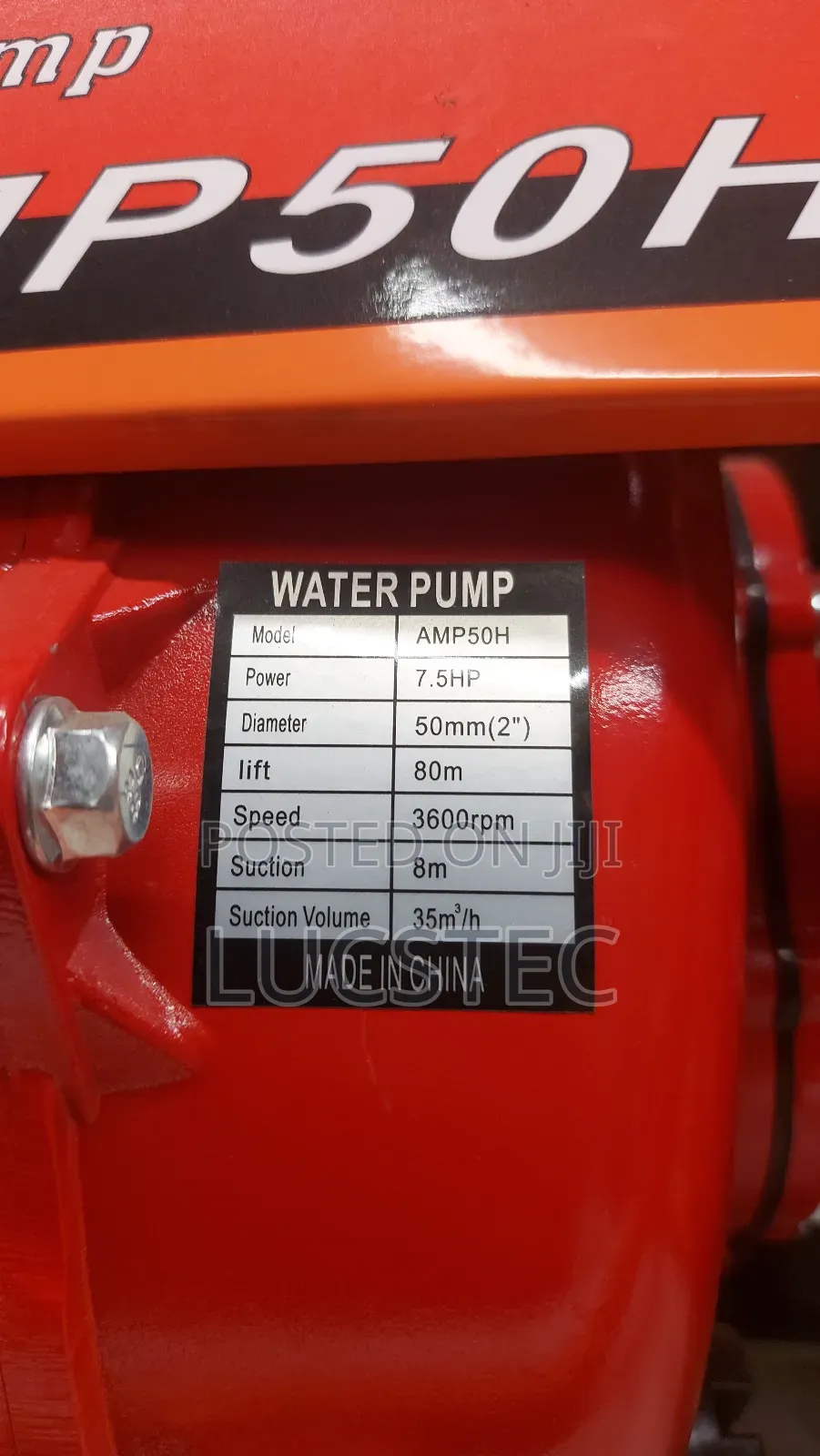 Petrol High Pressure Waterpump 8.0hp