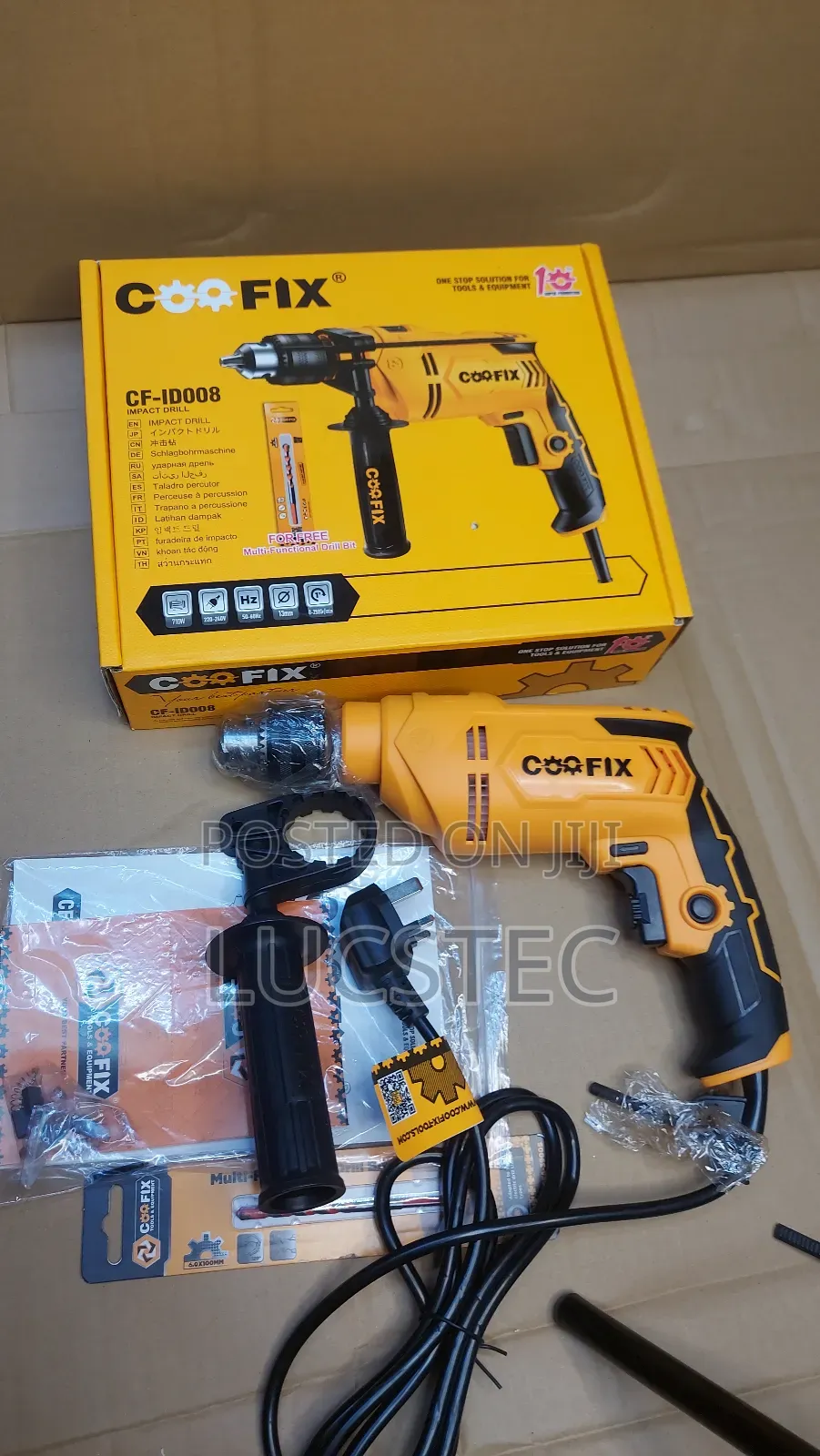 750w Coofix Electric Drill 13mm