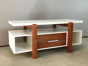Stylish Dual-Tone Tv Stand