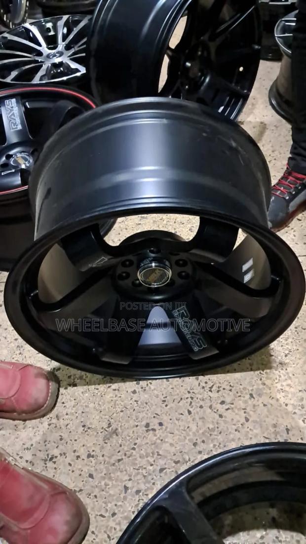 17" Inch Offset Alloy Rims for Subaru Forester SJG in Black