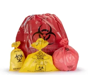 50 Litres Autoclave Medical Waste Biohazard Bin Liners 50pcs