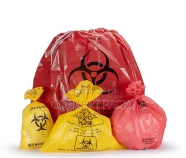 50 Litres Autoclave Medical Waste Biohazard Bin Liners 50pcs