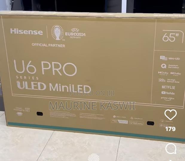 Hisense 65” Uled Pro Mini-Led 65u6 - thumbnail 2
