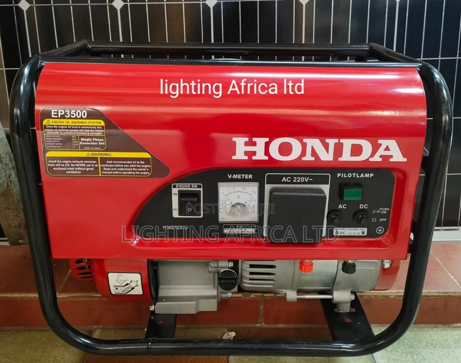 Honda 3.5kva Petrol Engine Recoil Starter Generator 4 Stroke Engine