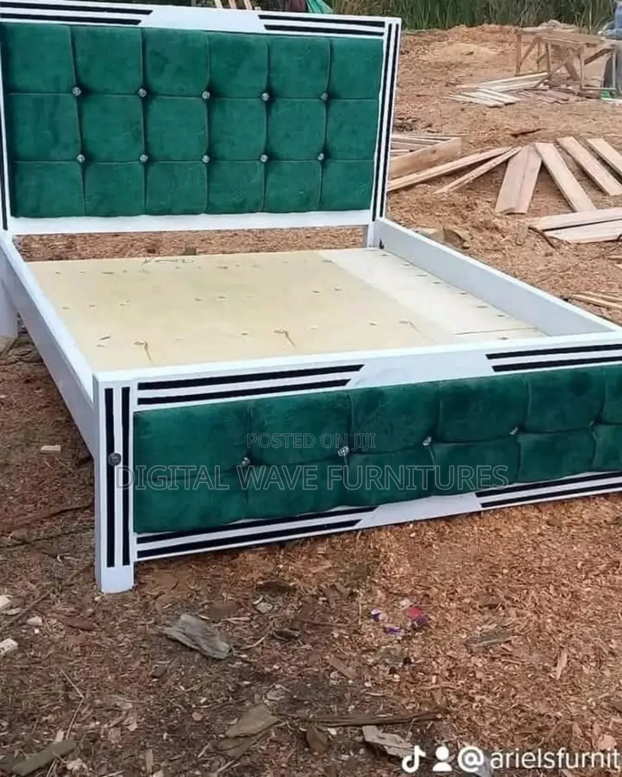 Smart Green Chester Bed 4*6