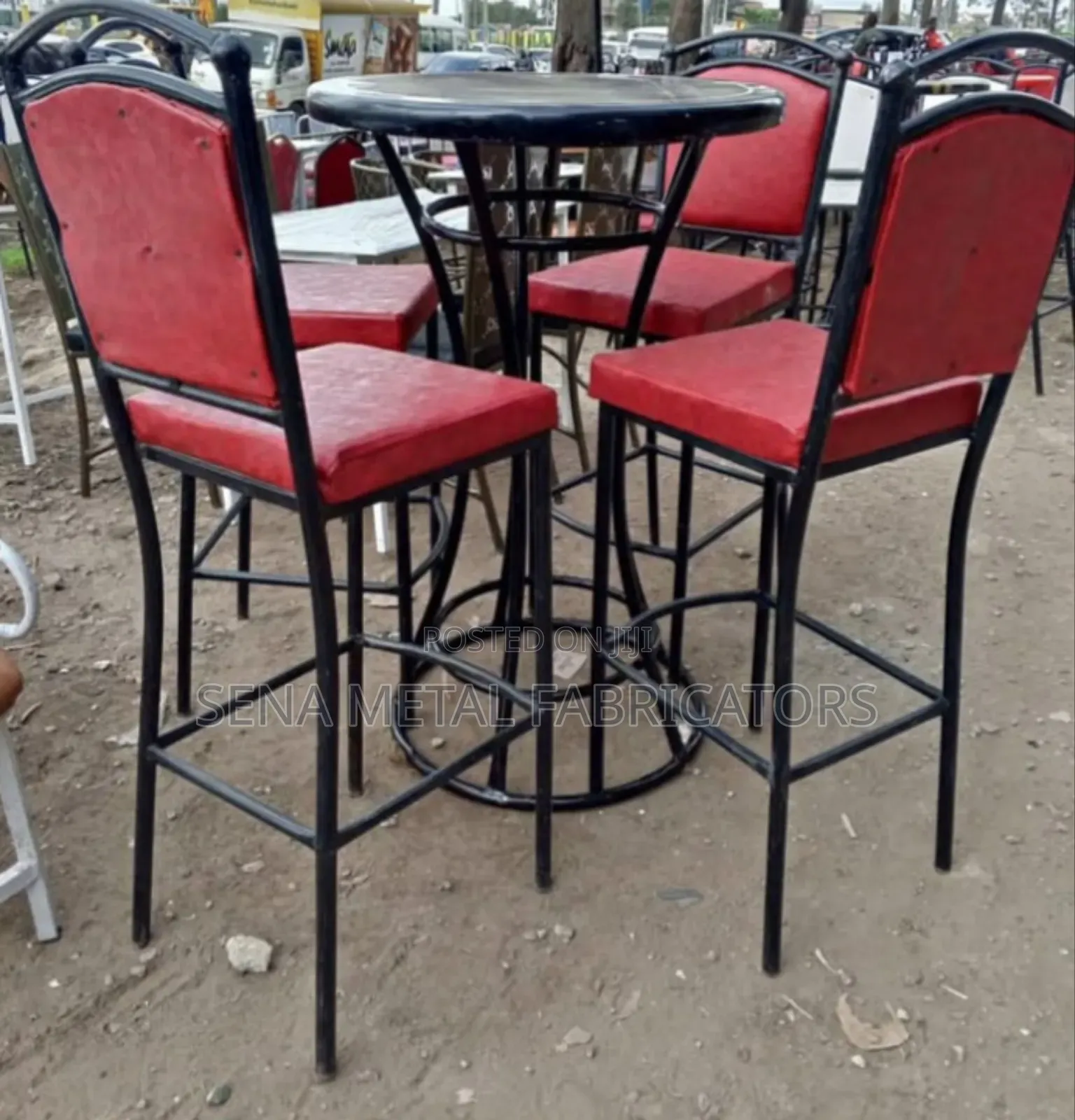 Bar Set of a Table and 4 Chairs